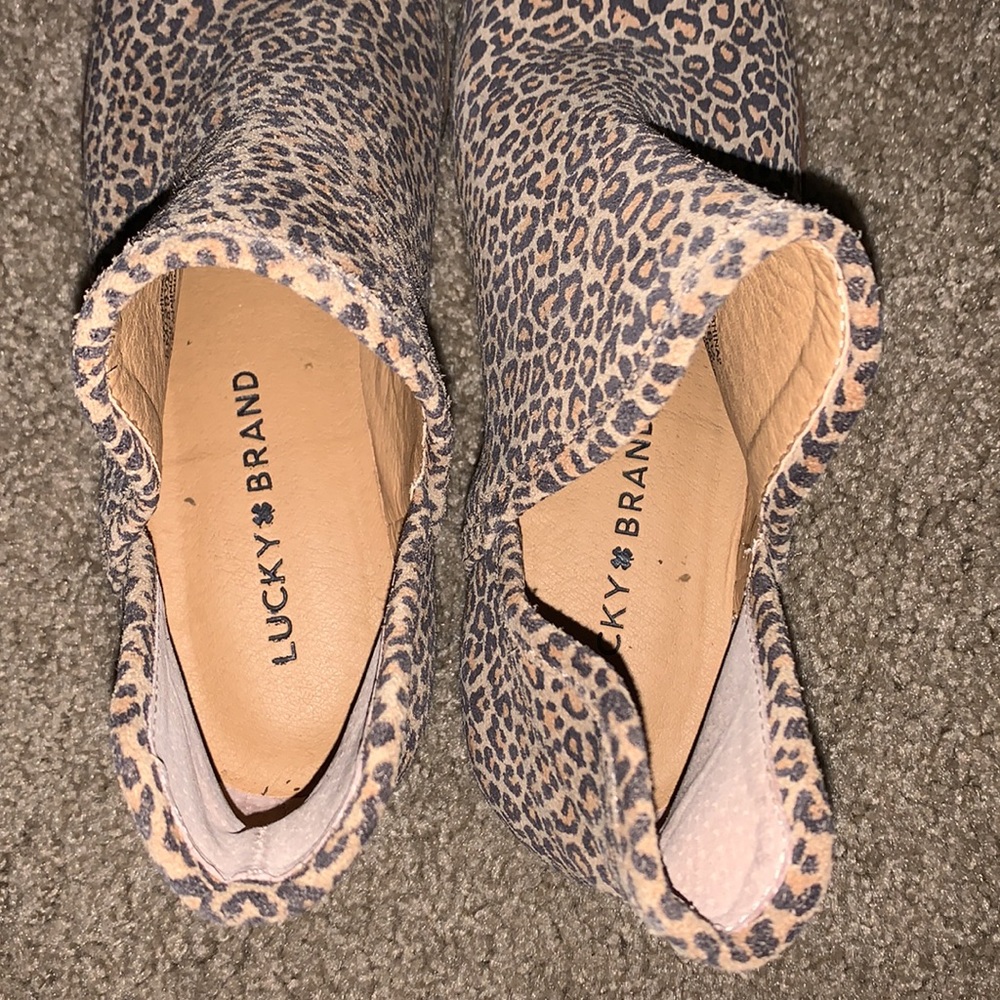 Lucky Brand Cheetah Booties - Picture 3 of 4